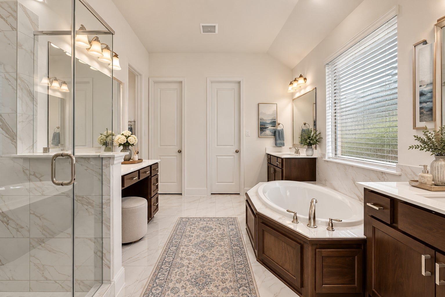 4816 Blue Pearl Lane, League City, TX 77573 he secluded primary retreat boasts a spa-inspired en-suite bath with dual vanities, soaking tub, walk-in shower, and generous walk-in closet.