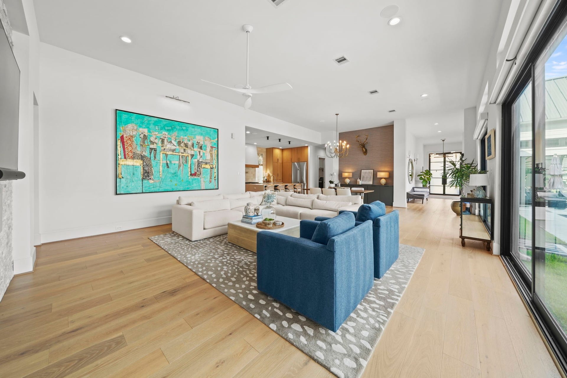 6425 Remlap Street, Houston, TX 77055 How beautiful is this view!!