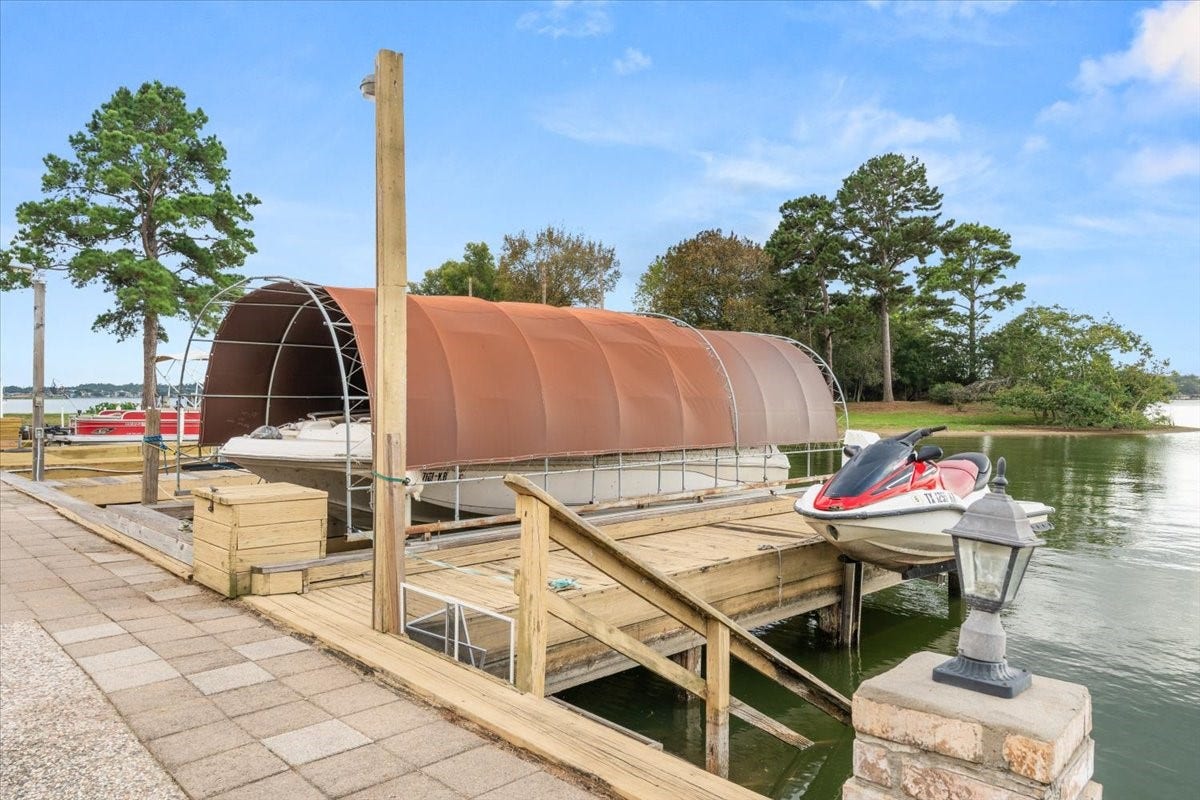 3326 Desert Inn Drive, Montgomery, TX 77356 Private dock for fishing outside your back door