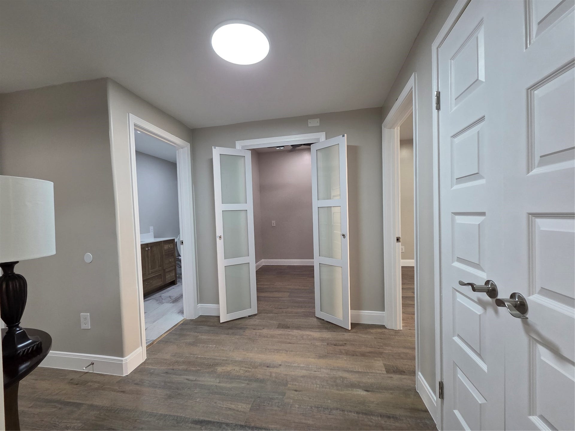 2475 Underwood Street, #166, Houston, TX 77030 View of office from dining room area! Office offers frosted glass doors for privacy.