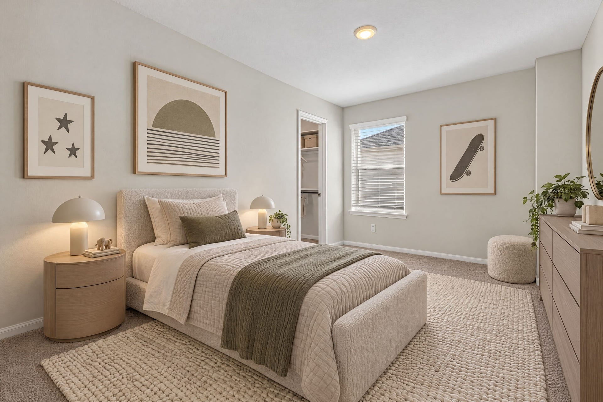 5243 Shallowhurst Lane, Katy, TX 77449 THIRD BEDROOM - Virtually staged