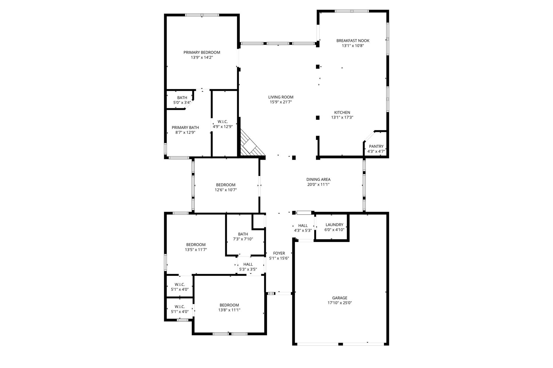 3906 Inglewood Circle, Missouri City, TX 77459 Here is the floorplan for 3906 Inglewood Circle. Super flexible to meet many needs!
