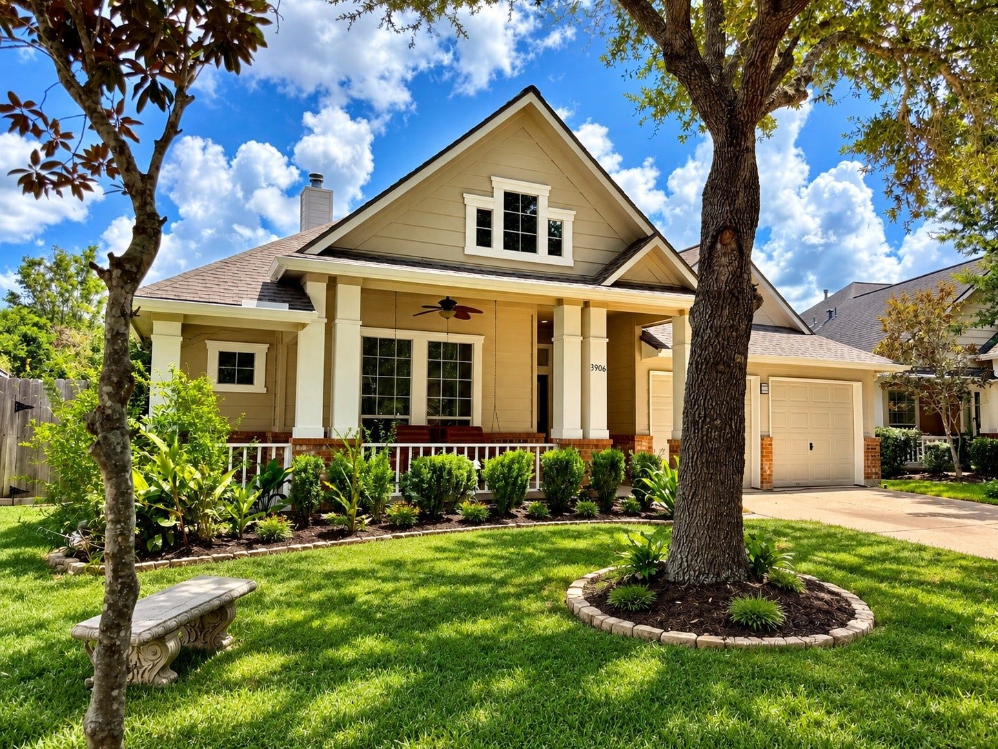 3906 Inglewood Circle, Missouri City, TX 77459 Beautiful Craftsman bunglaow in Sienna is remodeled and ready to go!