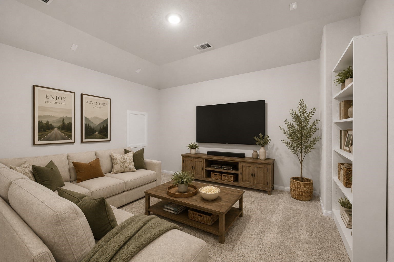 13432 Maverick Trail Road, Conroe, TX 77303 2nd level media room wired for surround