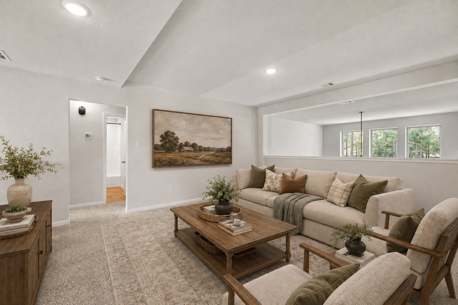 13432 Maverick Trail Road, Conroe, TX 77303 Spacious 2nd level flex room that can easily adapt with each season of life *Virtually staged