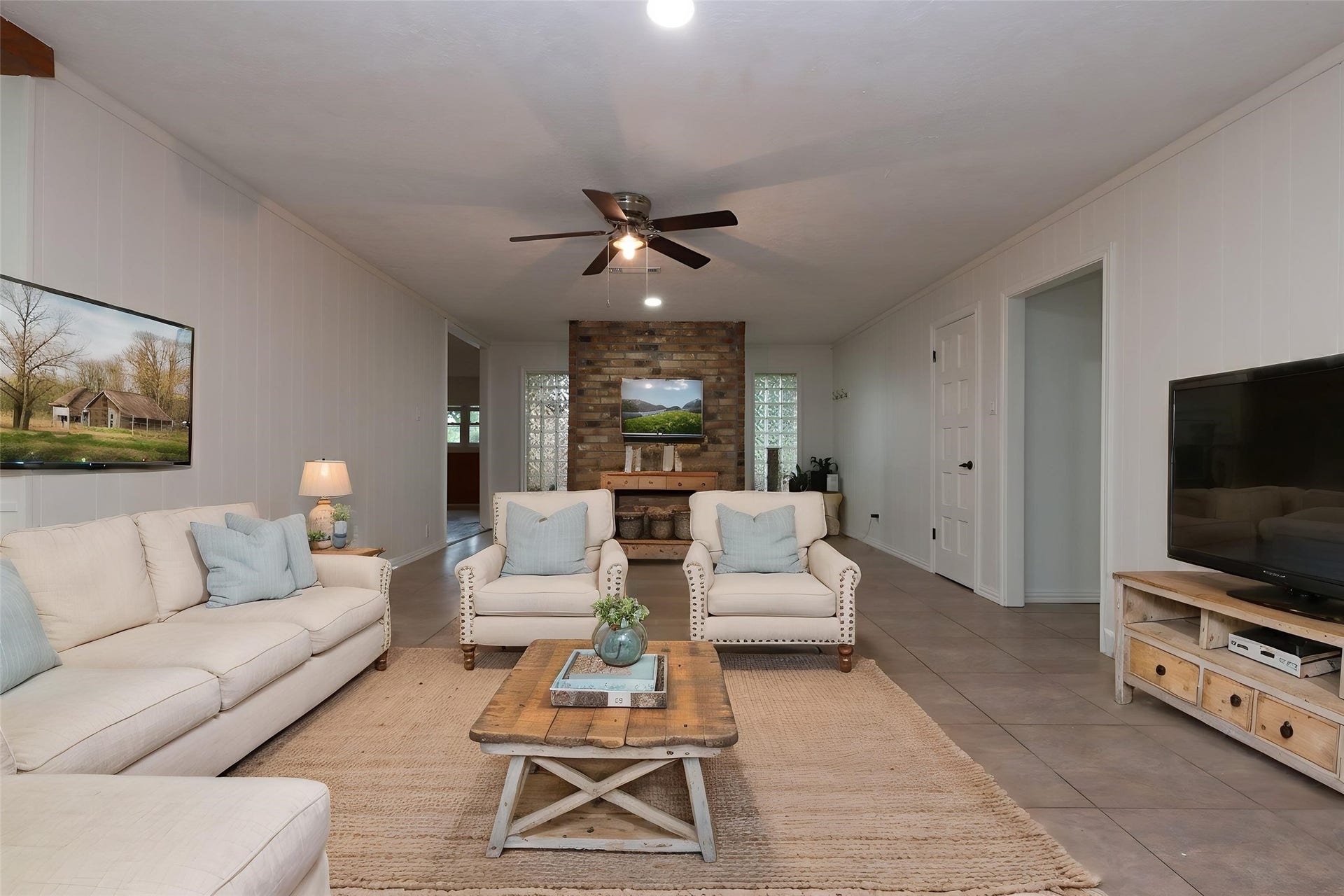 12614 C Bar Drive, Santa Fe, TX 77510 Virtually Staged-Living Room