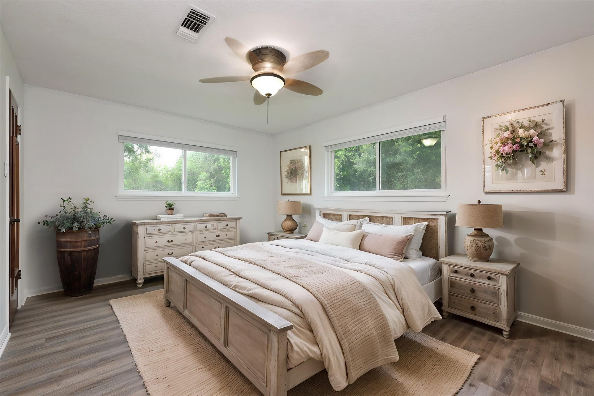 12614 C Bar Drive, Santa Fe, TX 77510 Virtually Staged-Master Bedroom #1