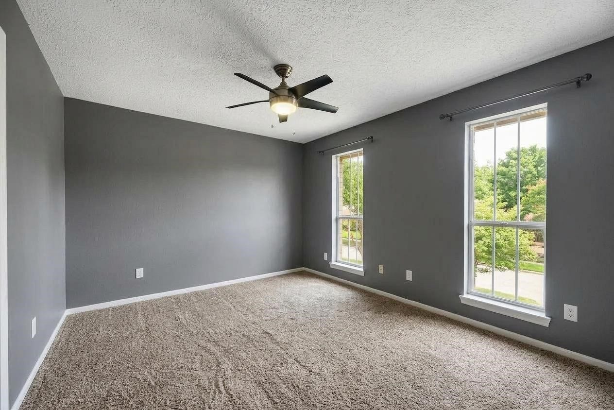 1523 Plantation Drive, Richmond, TX 77406 Bedroom 4 shown unfurnished.