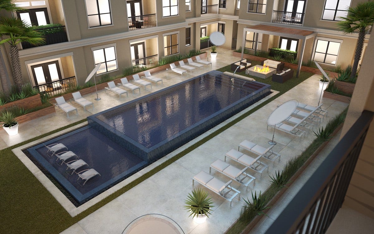 2700 Brazos Street, #4201, Houston, TX 77006 THis unit is on the 3rd floor of this small building with only 96 units!