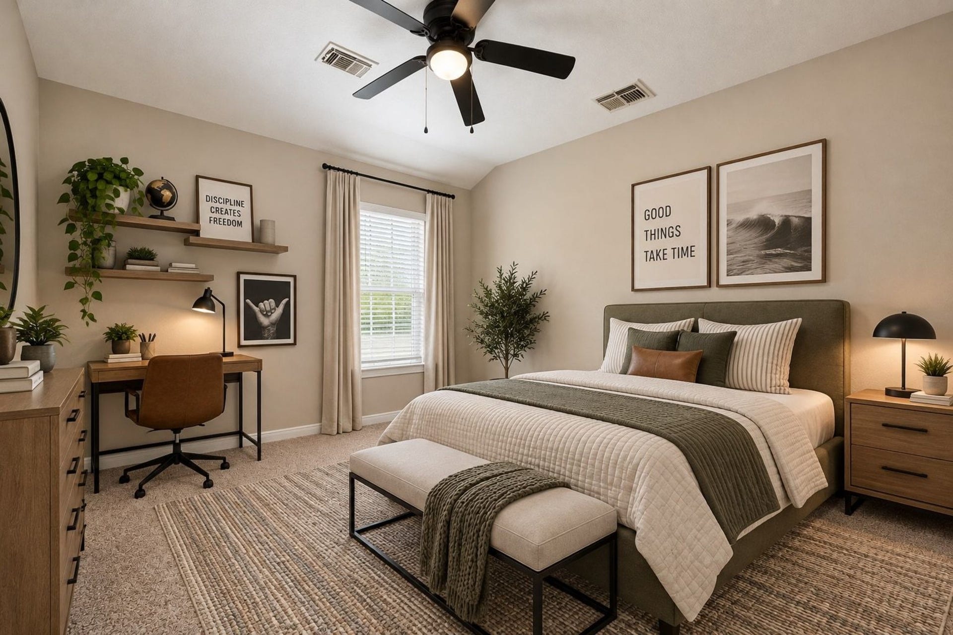 9010 Sunrise Trail, Pearland, TX 77584 Virtually staged