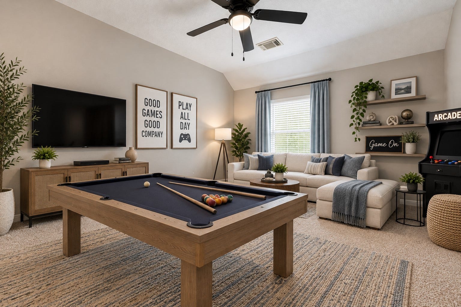 9010 Sunrise Trail, Pearland, TX 77584 Virtually staged