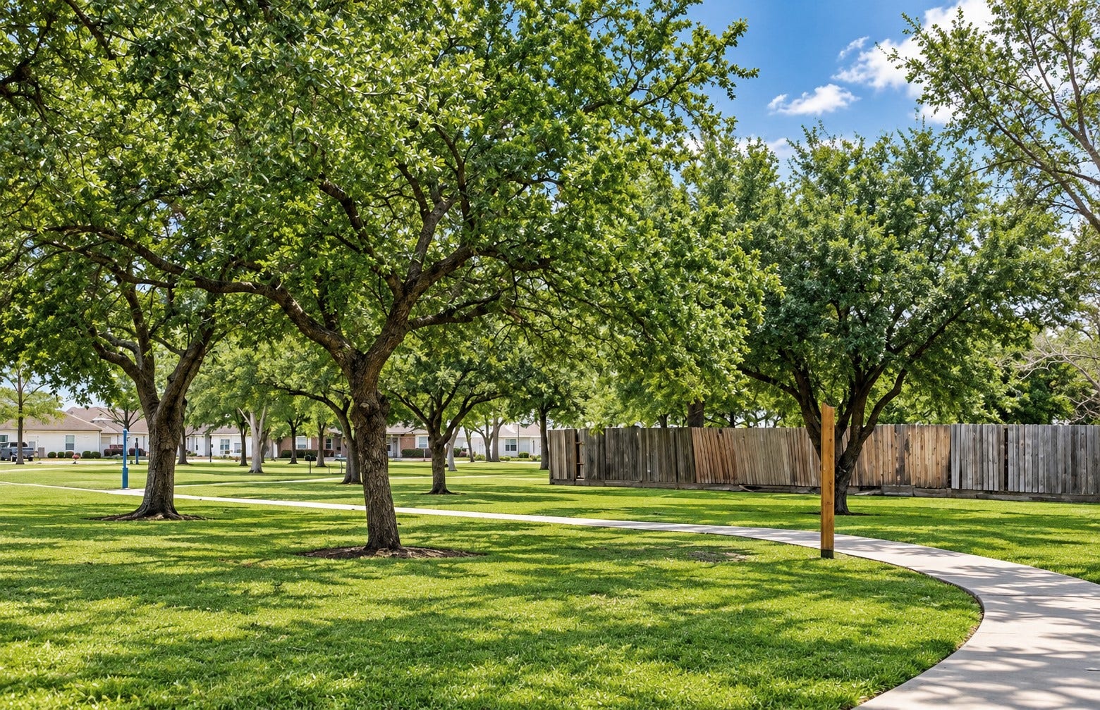 1918 Oakwood Court Drive, Baytown, TX 77521 park by house