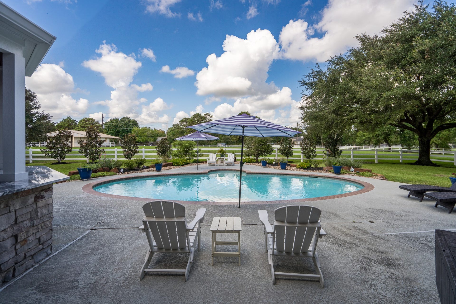 20303 Stone Lake Circle, Tomball, TX 77377 Another view of the breathtaking pool