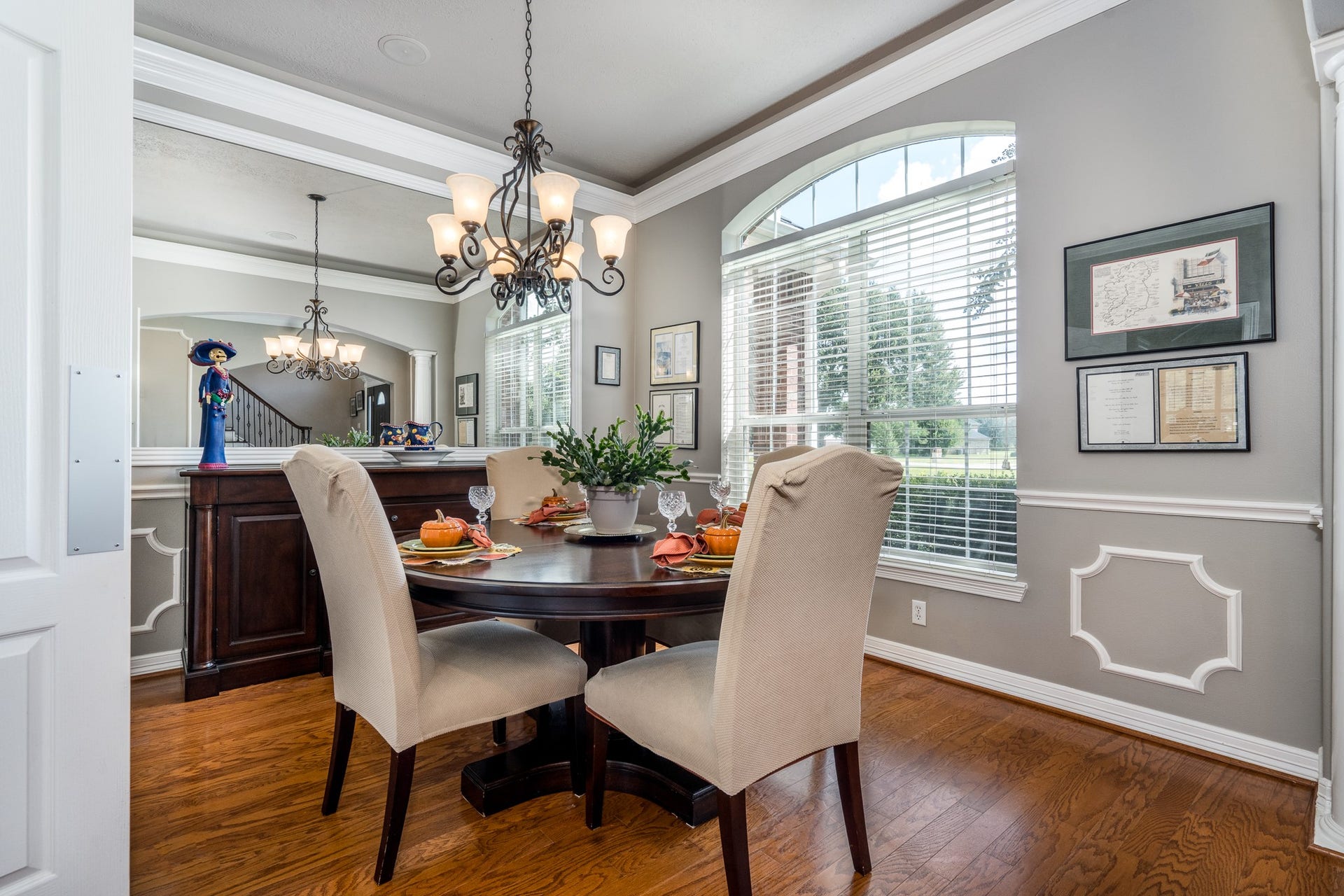 20303 Stone Lake Circle, Tomball, TX 77377 The formal dining leads straight to the butlers pantry and kitchen