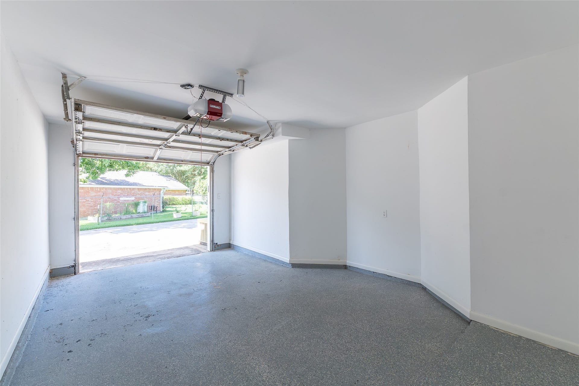 garage looking out