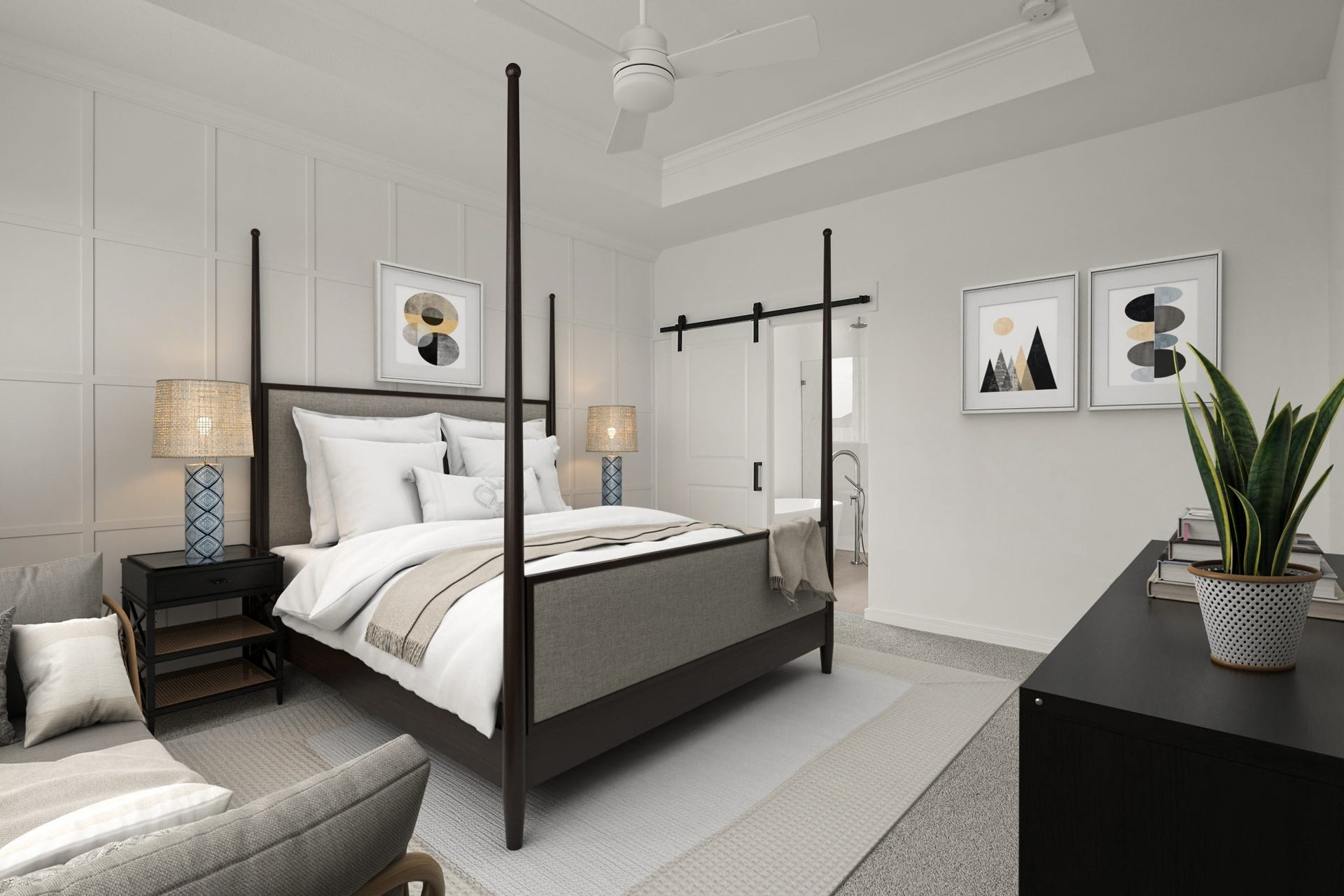 Private primary suite (*Photo not of actual home and used for illustration purposes only.)