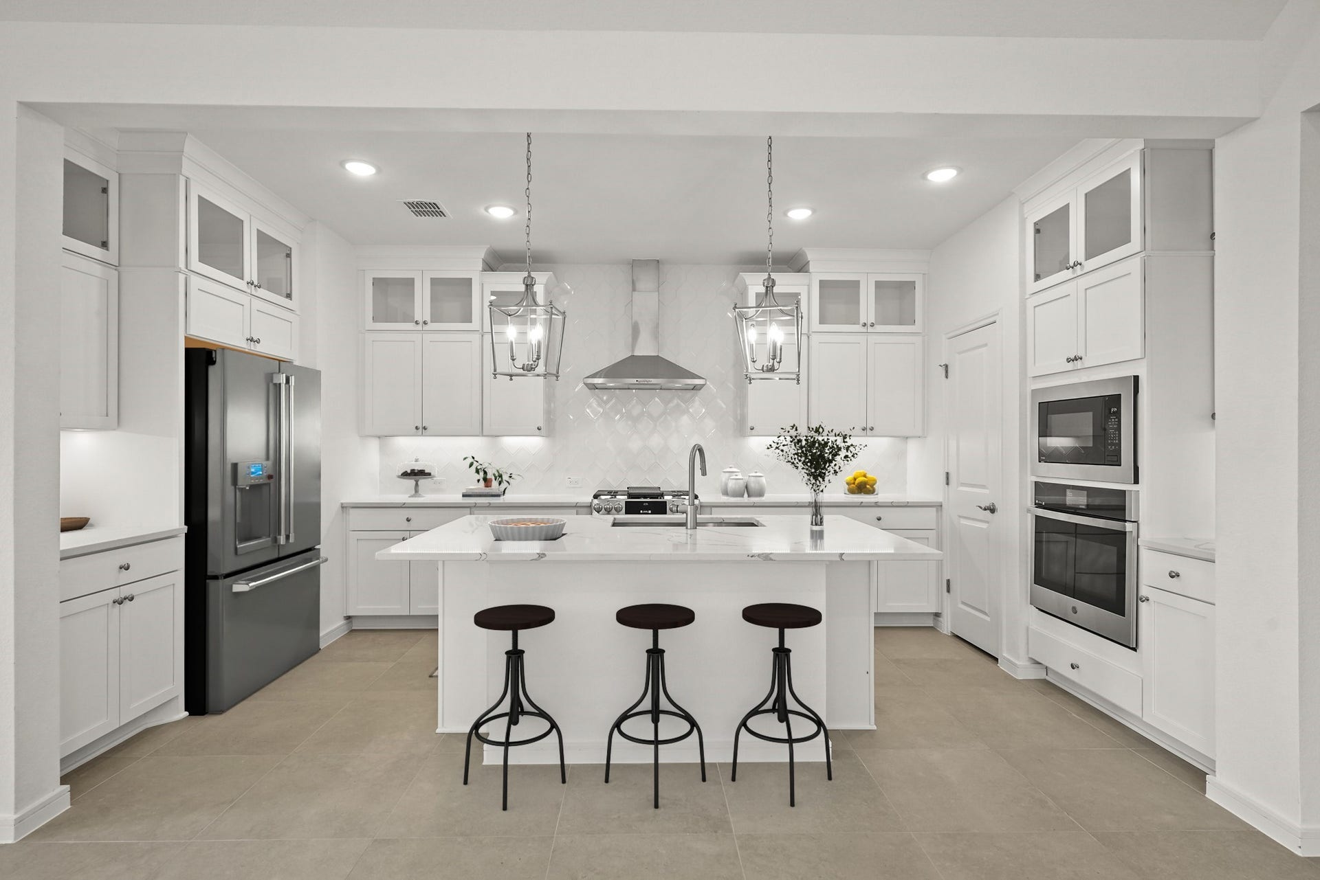 Gorgeous island kitchen (*Photo not of actual home and used for illustration purposes only.)