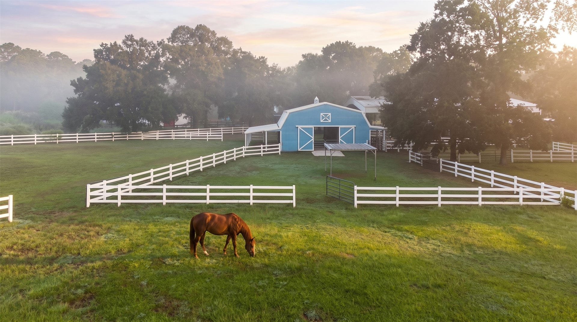28207 Dobbin Huffsmith Road, Magnolia, TX 77354 virtual staging-horse