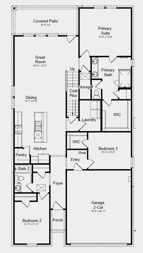 242 Rustic Alder Drive, Crosby, TX 77532 Floor 1