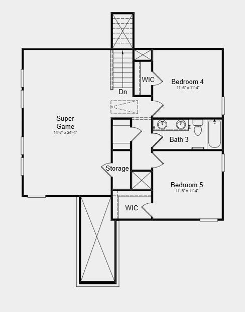 242 Rustic Alder Drive, Crosby, TX 77532 Floor 2