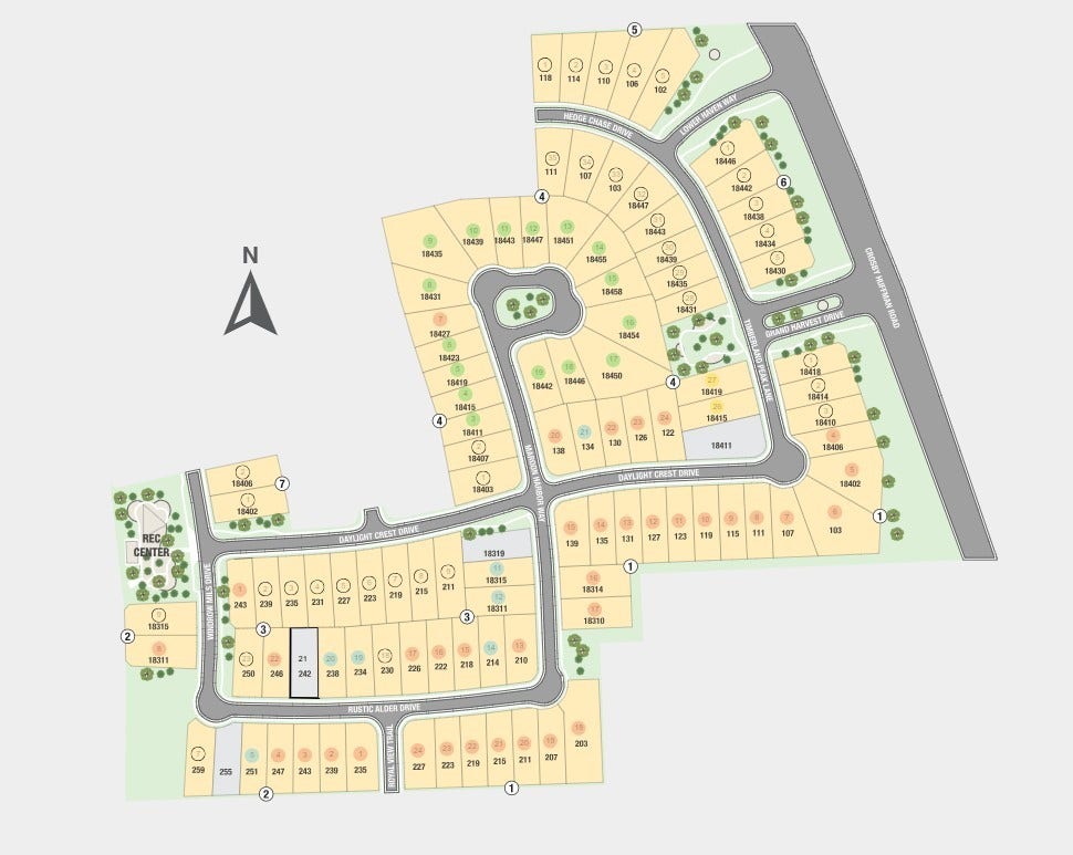 242 Rustic Alder Drive, Crosby, TX 77532 242 Rustic Alder Drive Sitemap