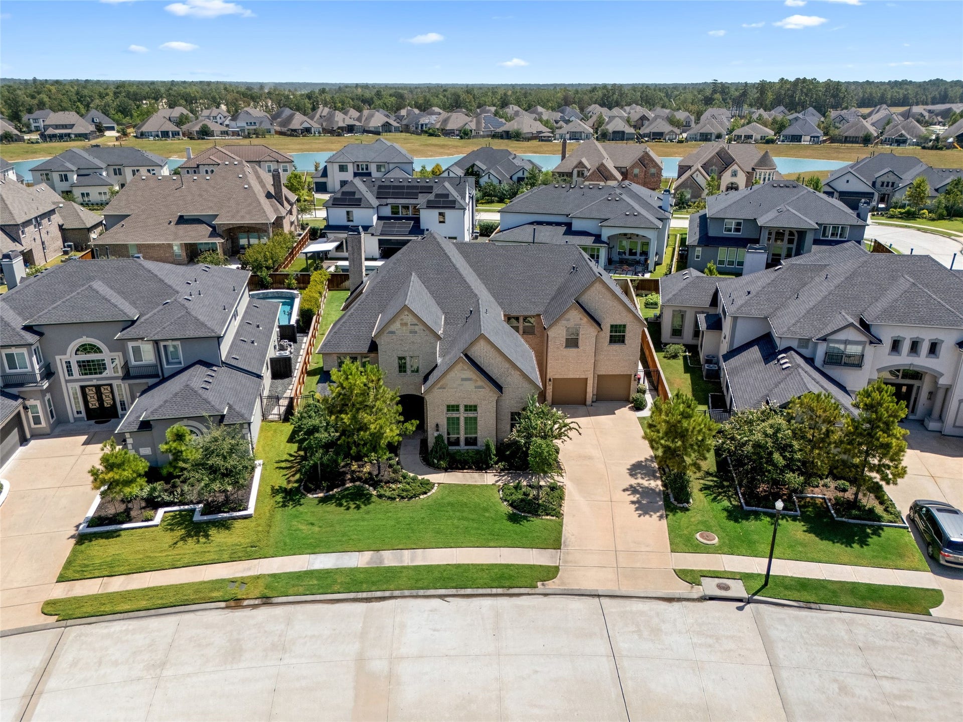 28119 Rockhill Drive, Spring, TX 77386 Aerial View