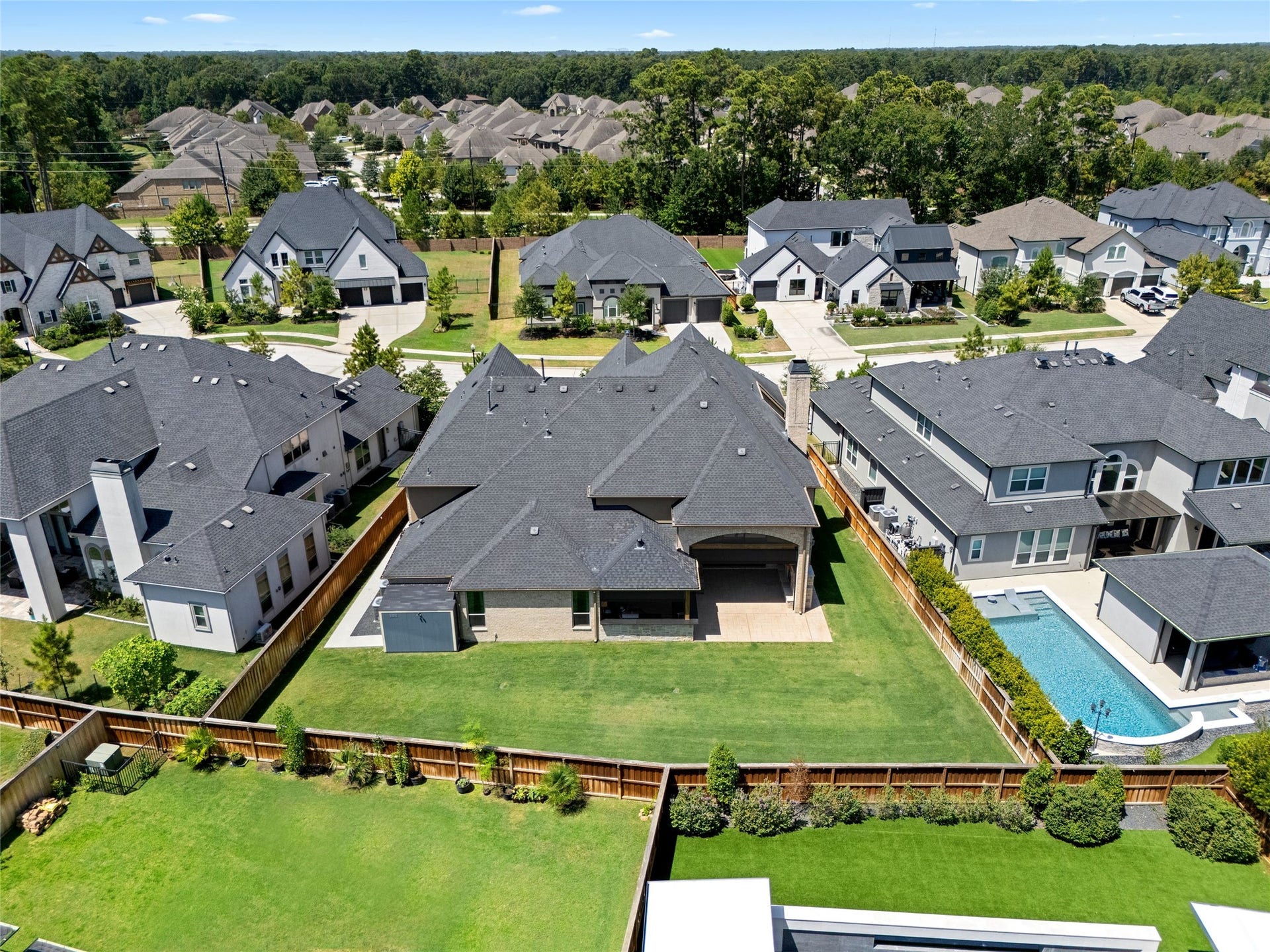 28119 Rockhill Drive, Spring, TX 77386 Aerial View