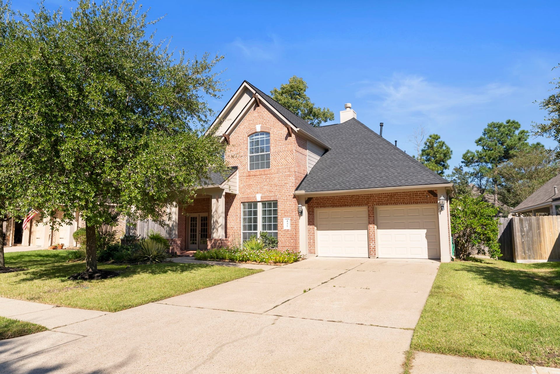 Welcome home!  Charming 4-Bedroom & 3-Bathroom home with a 2-Car Garage.  Double Wide Driveway allowing space for family and guests.  EV Charger located in the Garage, too.