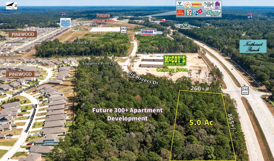 Property photo for 00 Hwy 242, New Caney, TX
