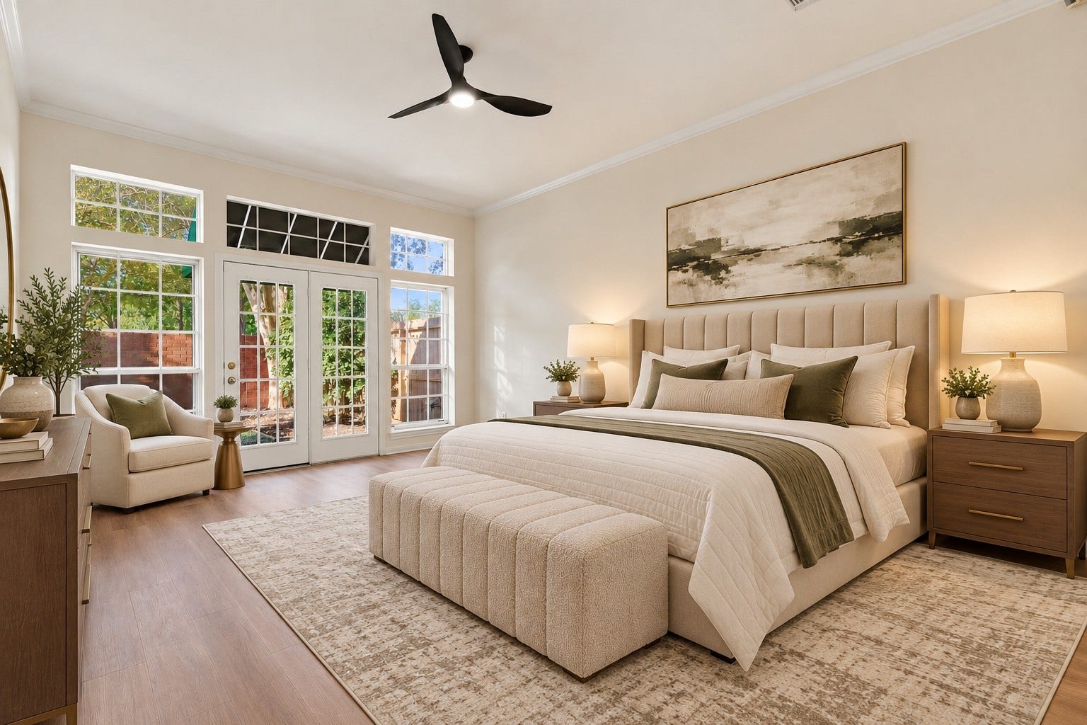 1931 Auburn Trail, Sugar Land, TX 77479 Primary Bedroom virtually staged