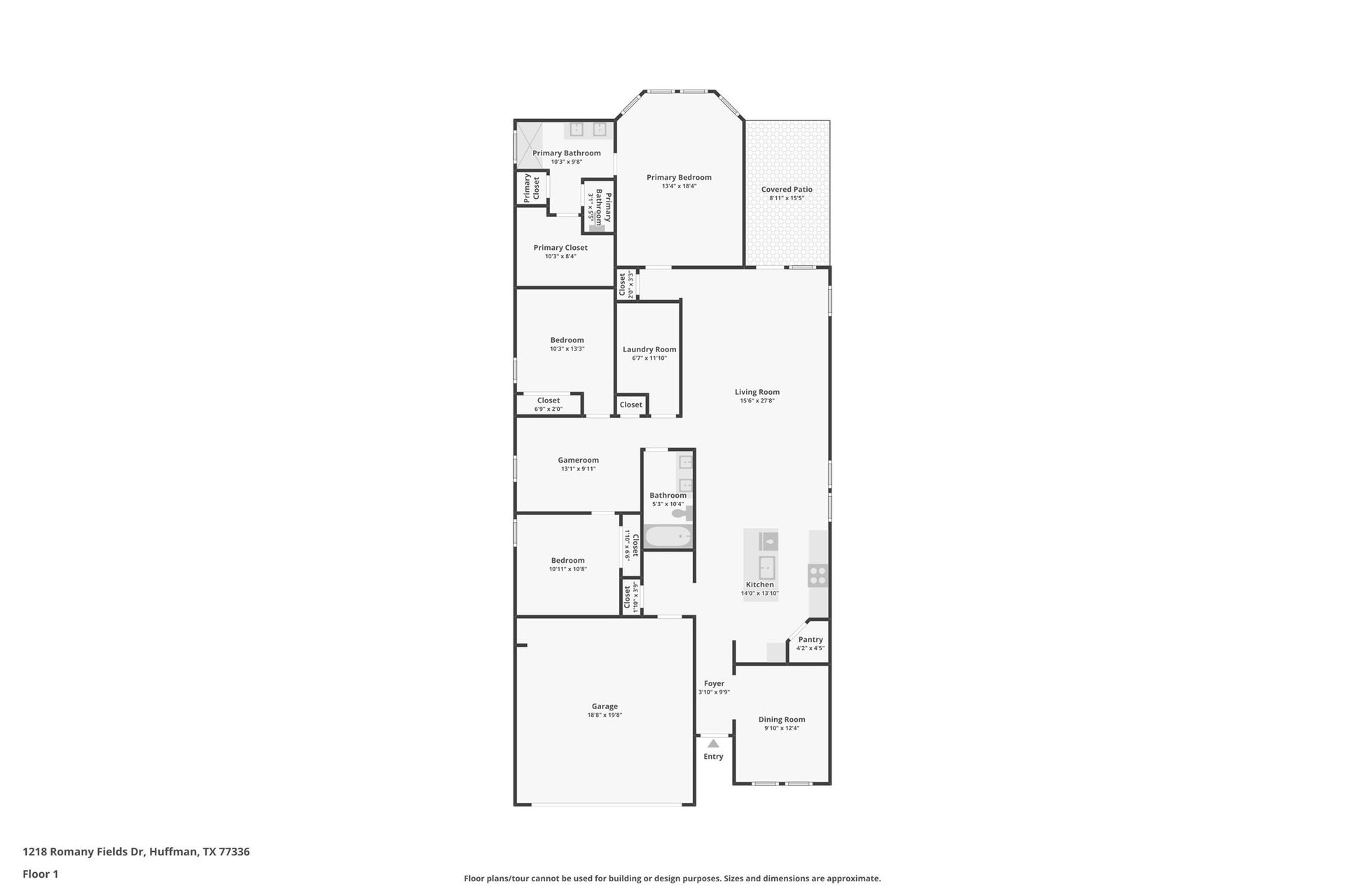 1218 Romany Fields Drive, Huffman, TX 77336 1218 Romany Fields Drive, Huffman, TX 77336