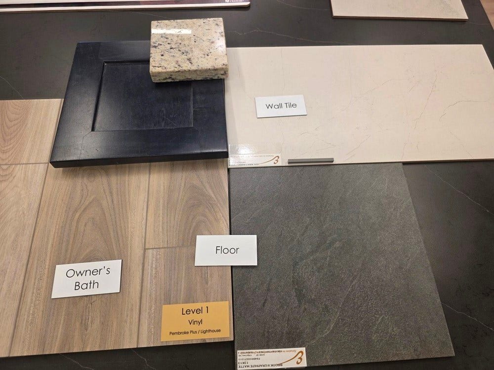 Owner's Bath Design Selections