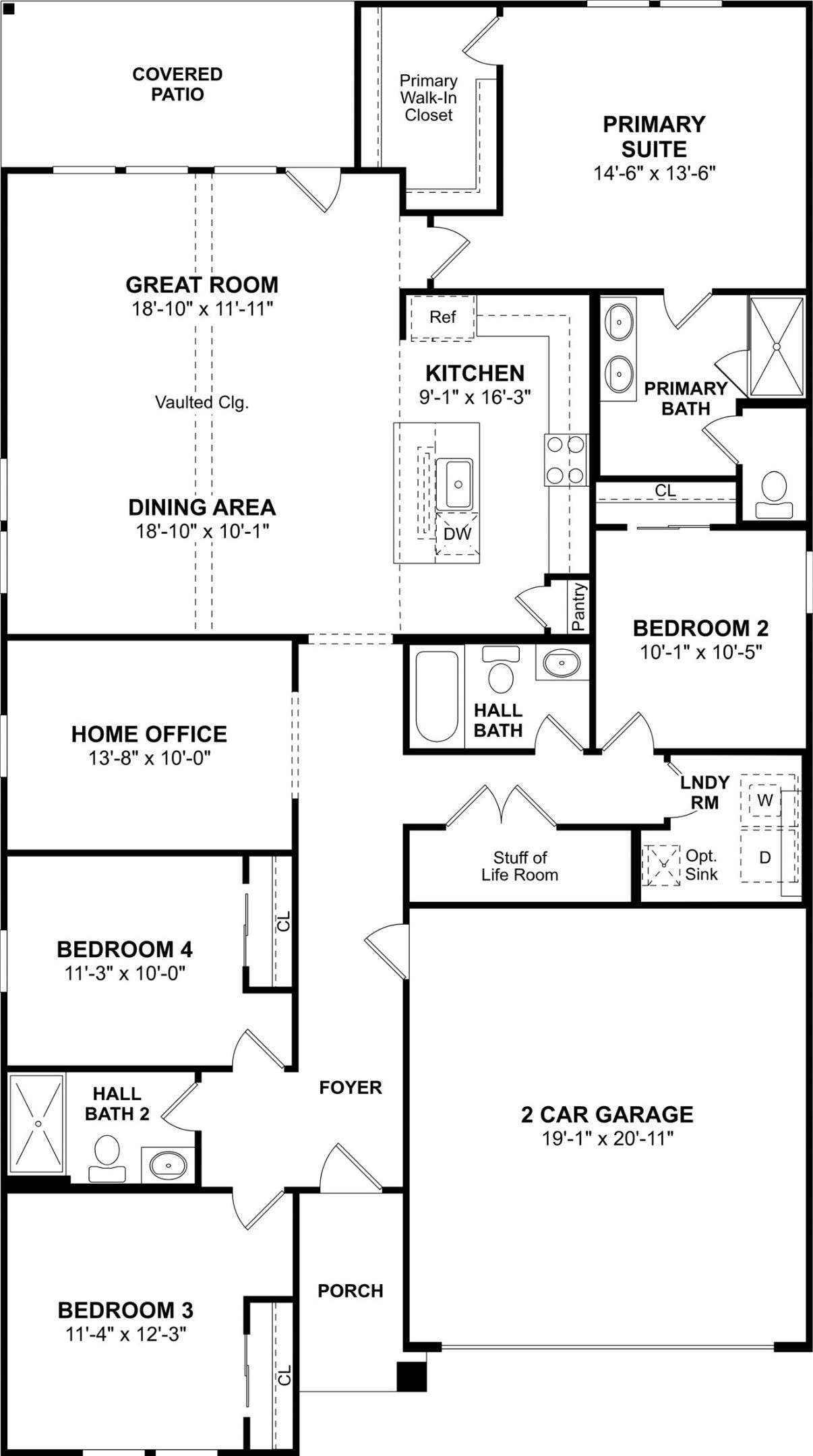 351 West Rose Marie Lane, Montgomery, TX 77356 The Passionflower II floor plan by K. Hovnanian Homes. 1st Floor shown. *Prices, plans, dimensions, features, specifications, materials, and availability of homes or communities are subject to change without notice or obligation.