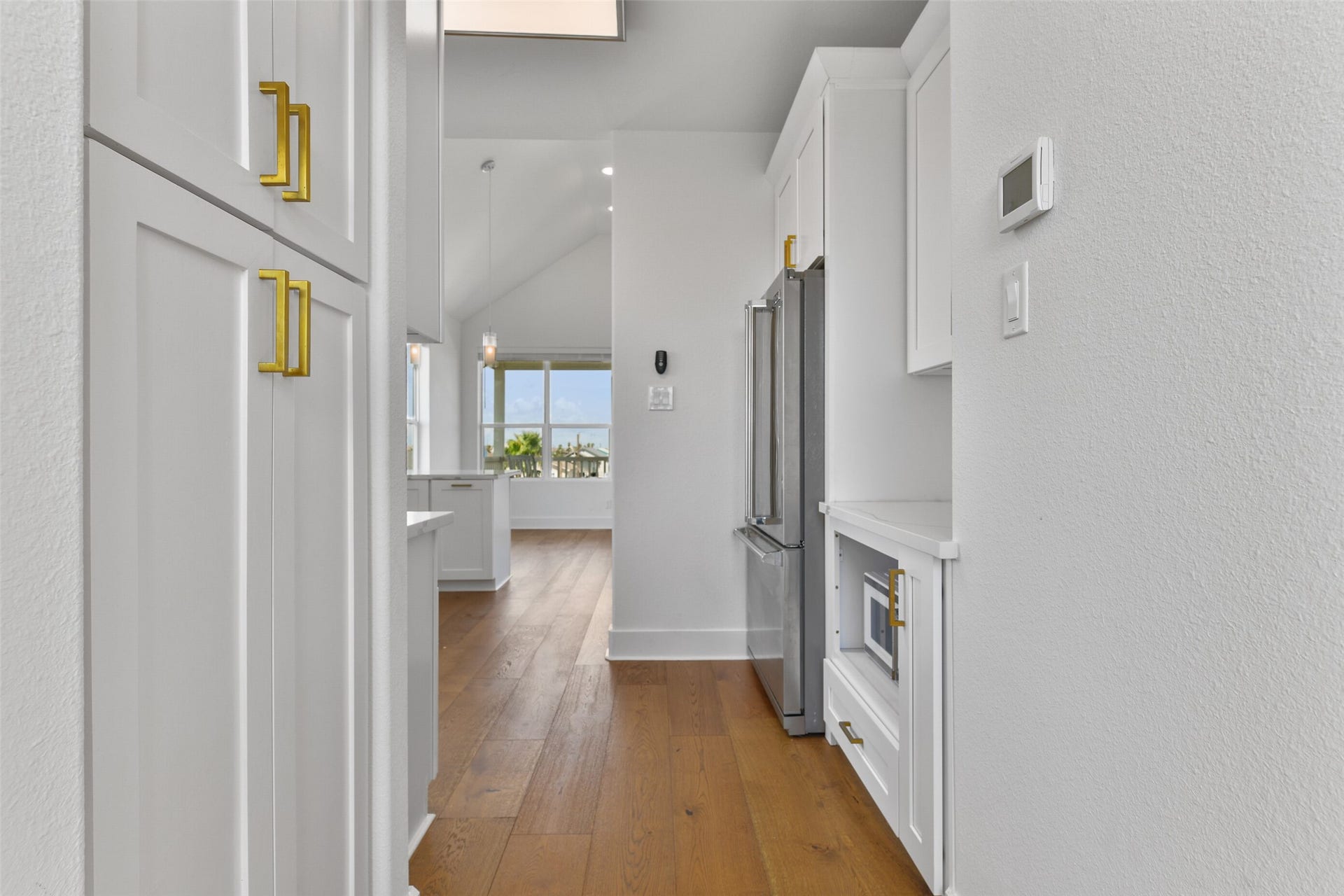 4006 Fort Bend Drive, Galveston, TX 77554 Additional storage is located in the hallway off the kitchen.