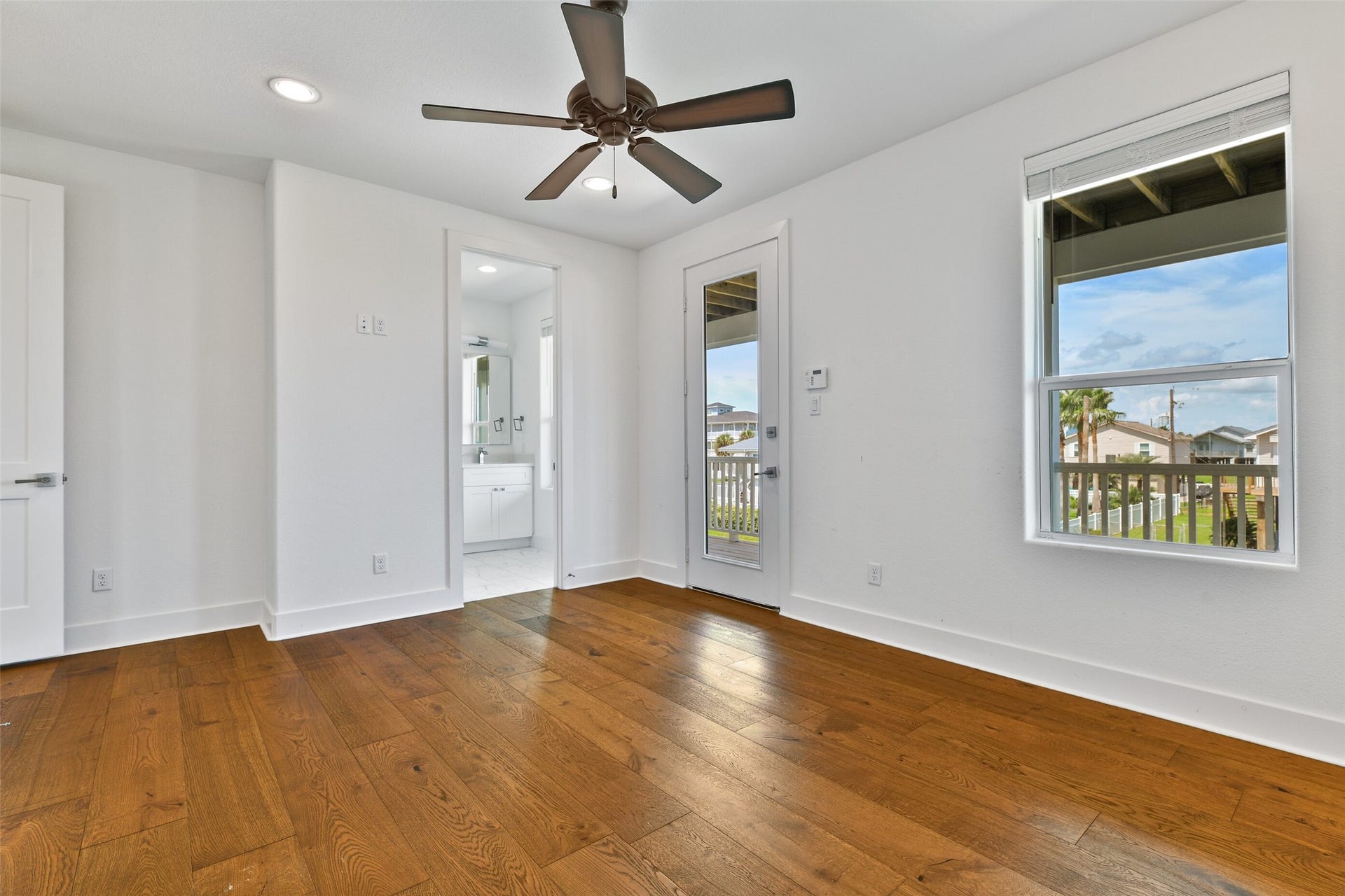 4006 Fort Bend Drive, Galveston, TX 77554 You have direct access to the deck for moring coffee from your primary bedroom.