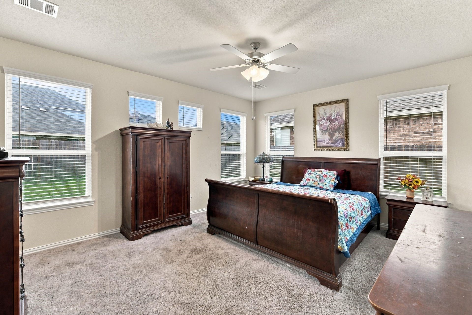 13202 Dancing Reed Drive, Texas City, TX 77568 Large Primary Retreat featuring large windows, lots of natural light