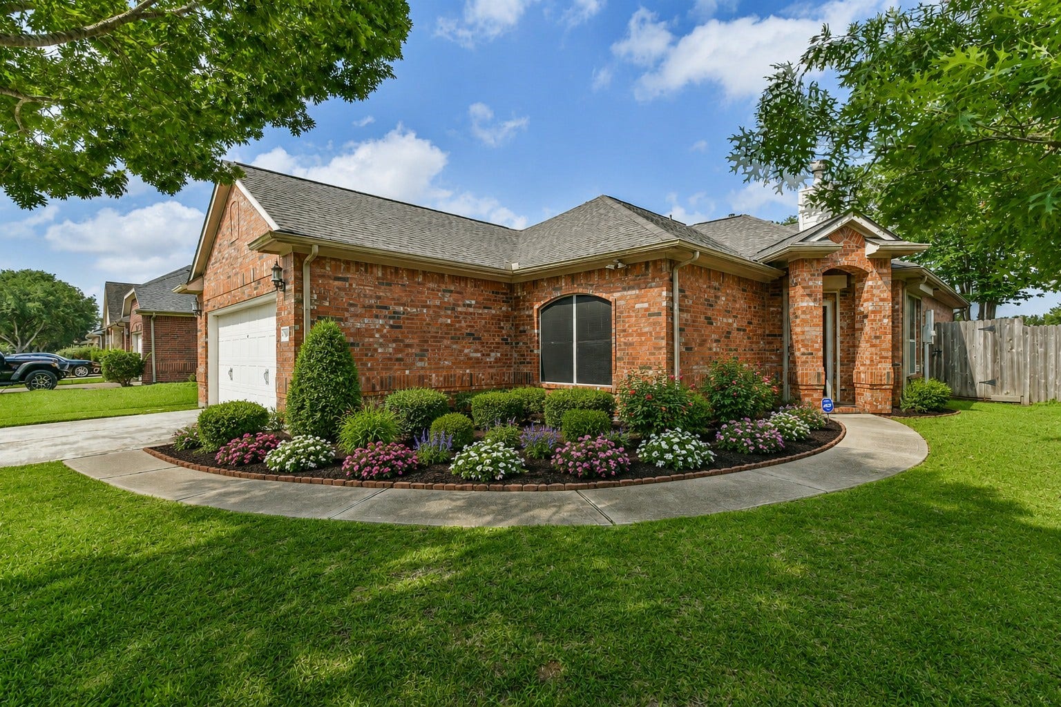 4055 Bentwood Drive, Dickinson, TX 77539 Plants AI generated flowers