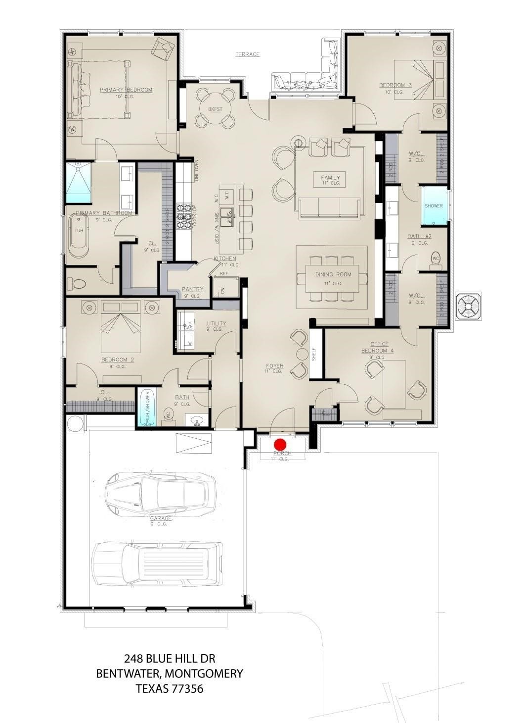 248 Blue Hill Drive, Montgomery, TX 77356 248 Blue Hill Drive, Montgomery, TX 77356
