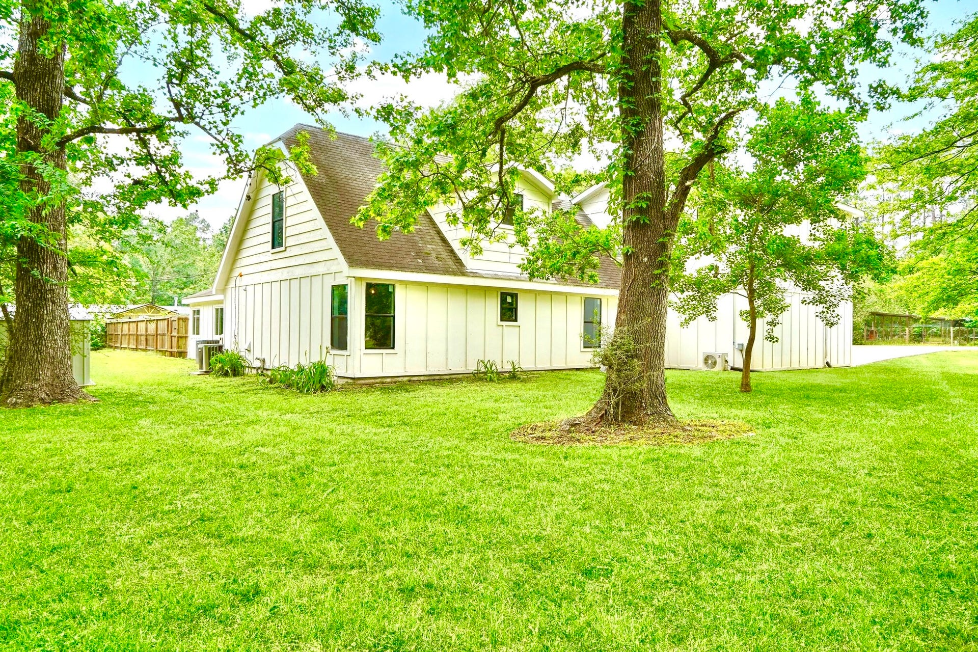 32606 Glenda Drive, Magnolia, TX 77354 Rear of Home / Backyard - Tons of Space!