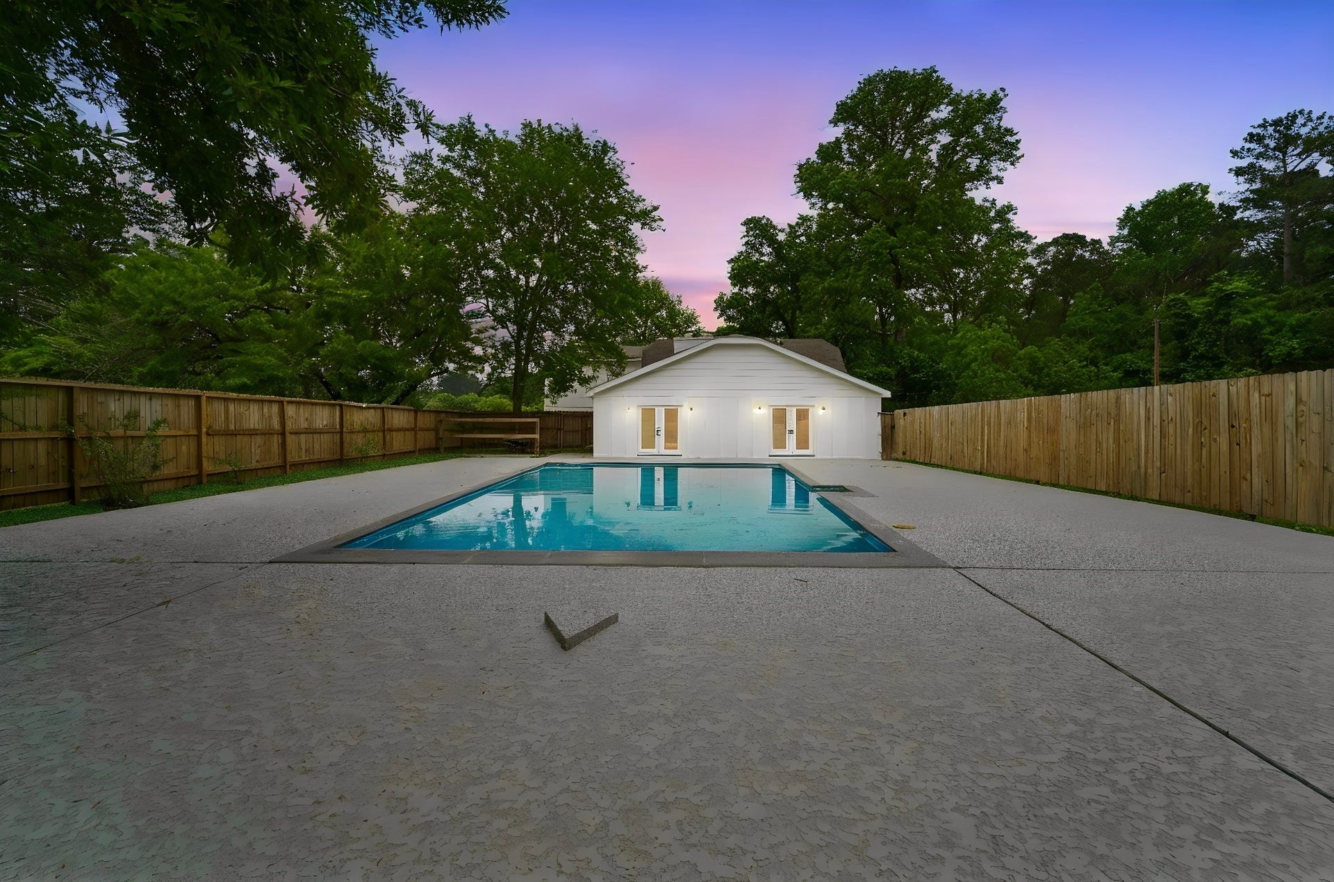 32606 Glenda Drive, Magnolia, TX 77354 Huge Pool with New Decking and Pool Tile!