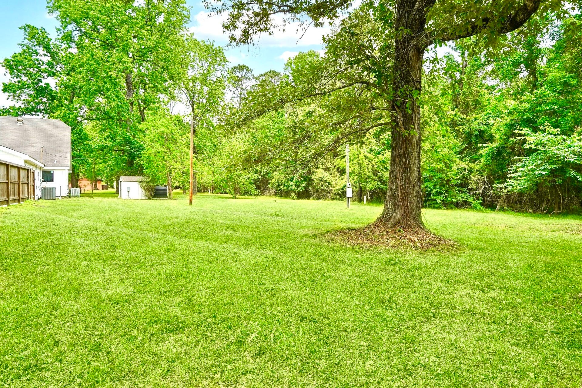 32606 Glenda Drive, Magnolia, TX 77354 Rear of Home / Backyard - Tons of Space!