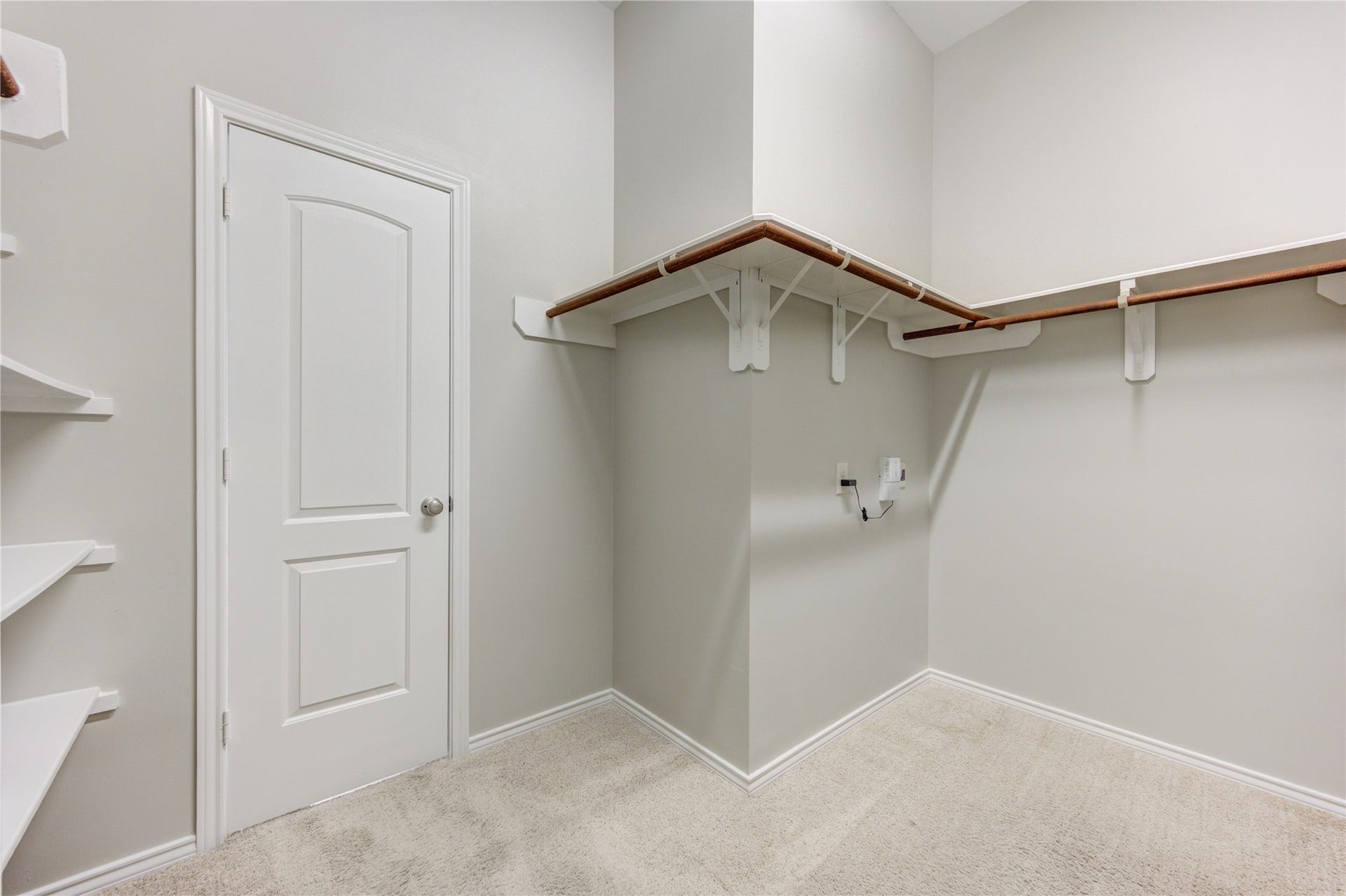 27407 Gatlin Lane, Spring, TX 77386 Generous walk-in closet with built-in shelving for effortless organization. Storage that works as hard as you do.