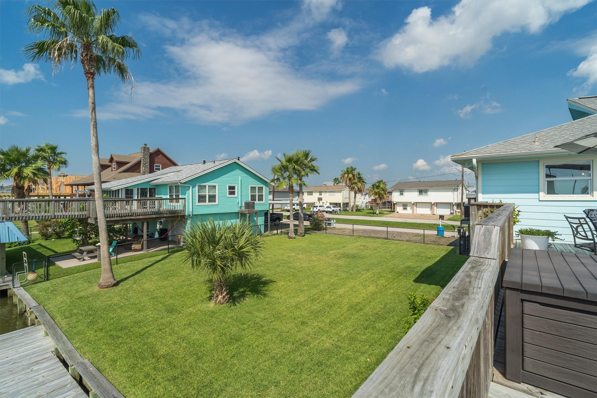 276 Barracuda Street, Bayou Vista, TX 77563 The open lot is a buyers dream, offering endless possibilities to create the perfect outdoor oasis. Add a pool, pool house, palapa bar, or anything you envisionthis spacious property is ready for your custom touches and ultimate relaxation