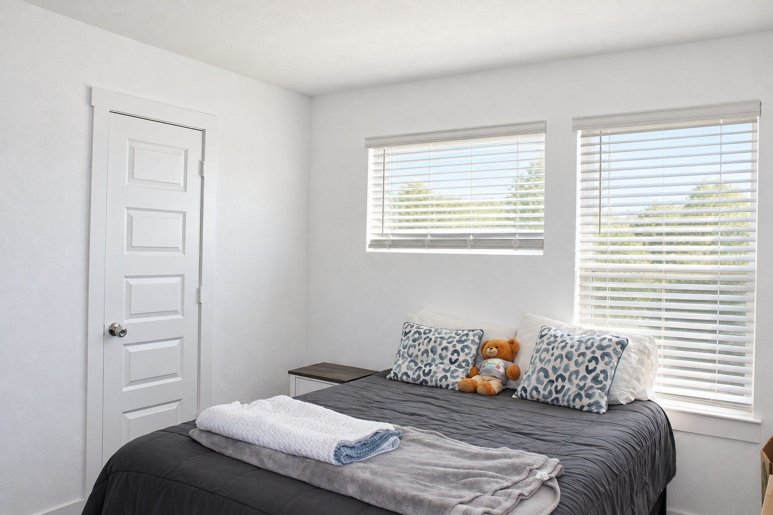 Bright Front Bedroom with Two Windows