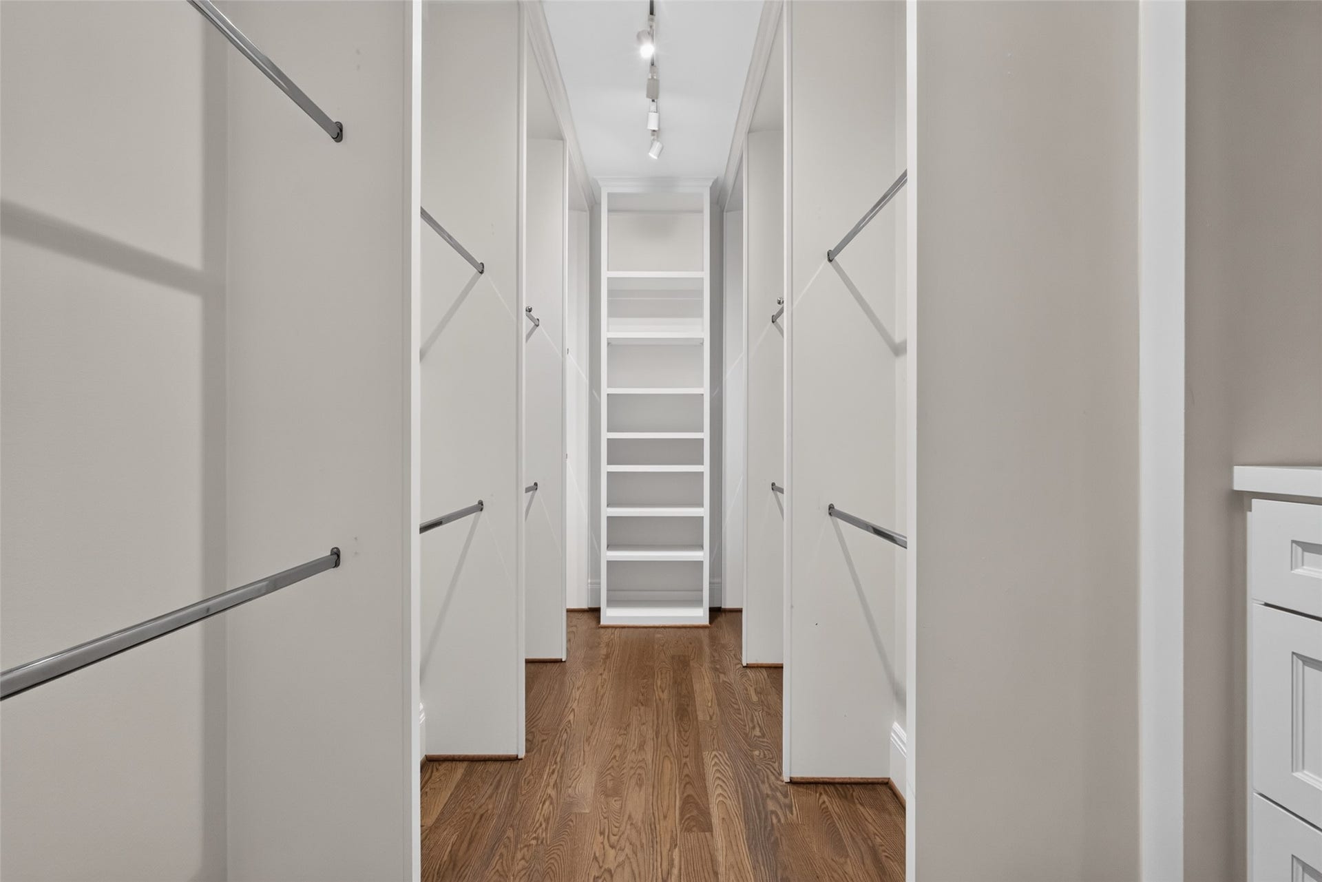The second closet is as large