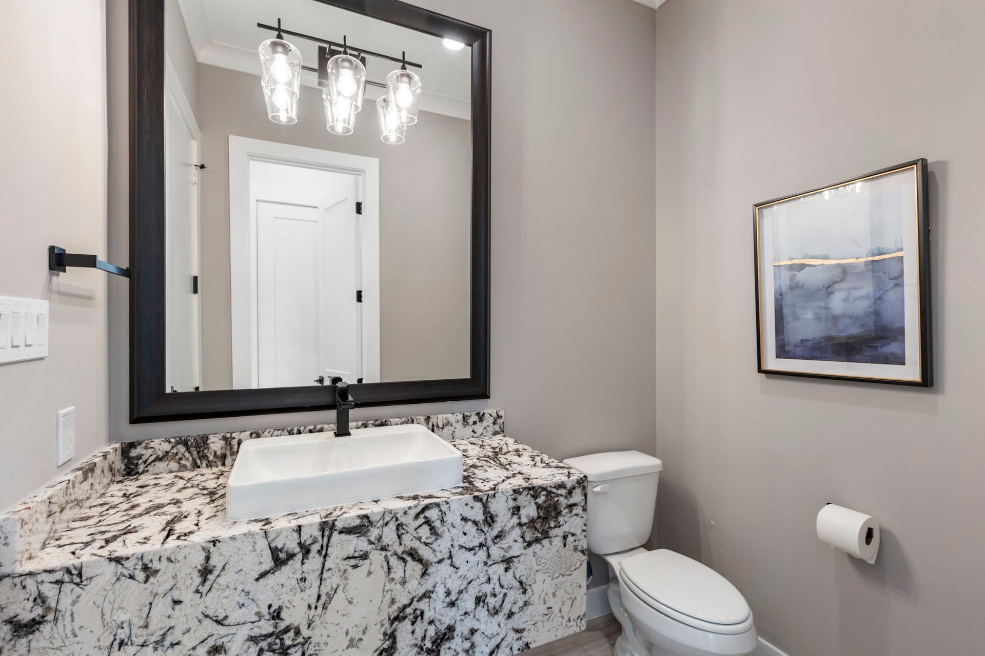 24739 Trull Brook Lane, Spring, TX 77389 First floor half bath.
