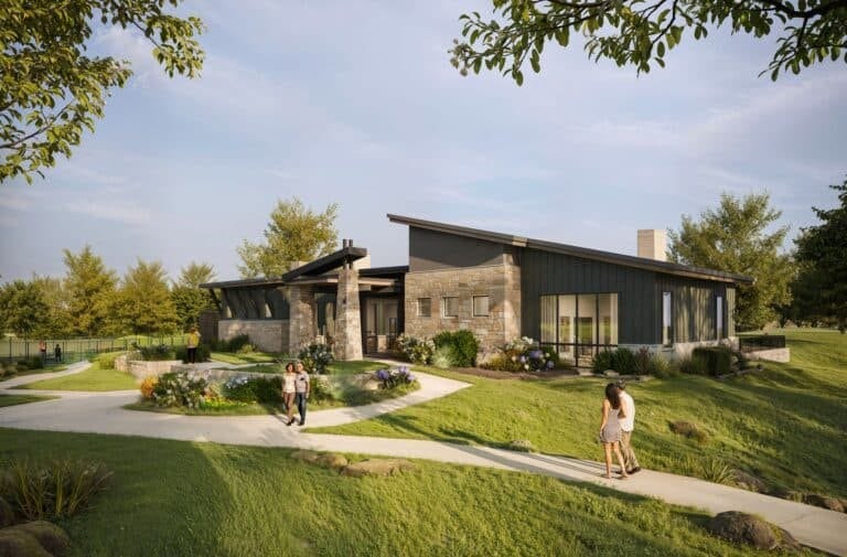 21845 Golden Putt Drive, Porter, TX 77365 Now open! The Hideaway is brand-new amenity center exclusive to those 55 and better at Fairway Pinescomplete with a stylish lounge, state-of-the-art fitness area, and a breathtaking patio overlooking the golf course. Its the perfect place to connect with neighbors, relax after a workout, or simply enjoy the view.