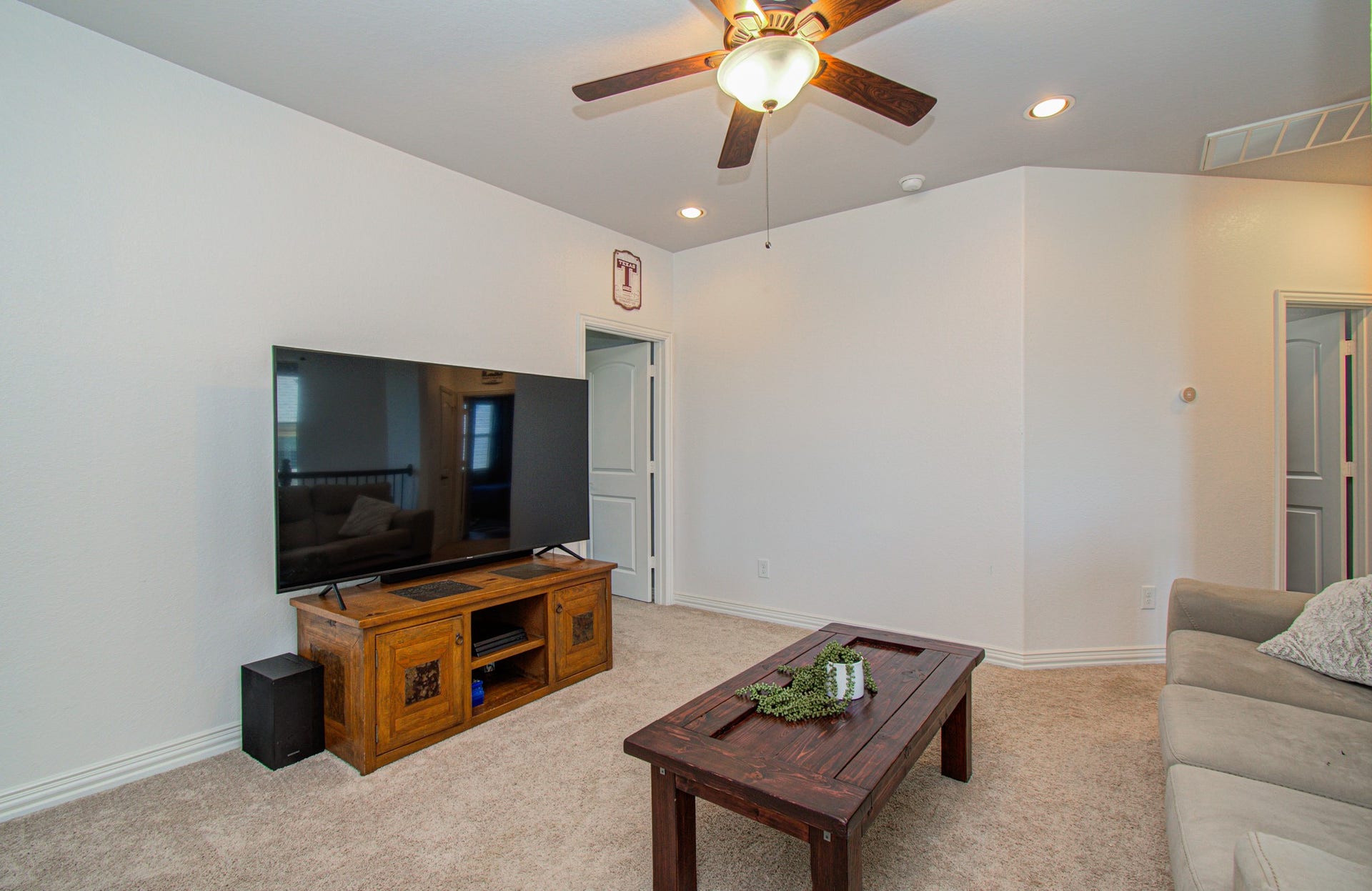 17915 Olde Oaks Estate Court, Cypress, TX 77433 Upstairs Game Room offers separate place for kids or guests to relax and unwind.