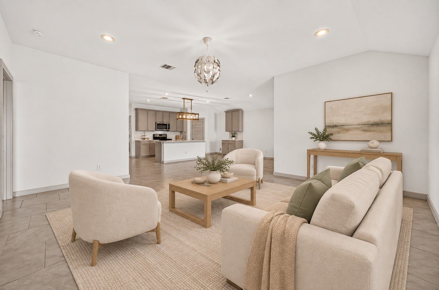 3943 Canyon Shore Lane, Missouri City, TX 77459 Living room - virtual staging