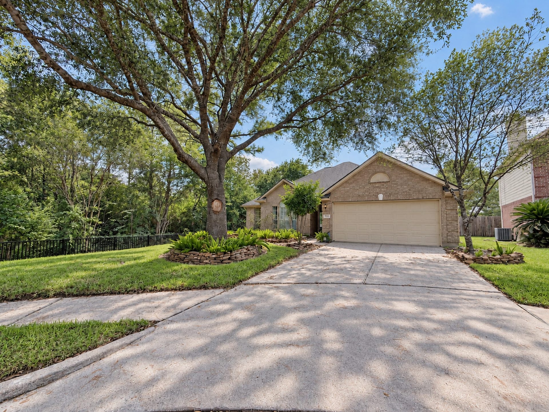 3622 Pedernales Trails Lane, Katy, TX 77450 Picturesque location on cul de sac with no neighbors on 2 sides and private access to George Bush Park area.